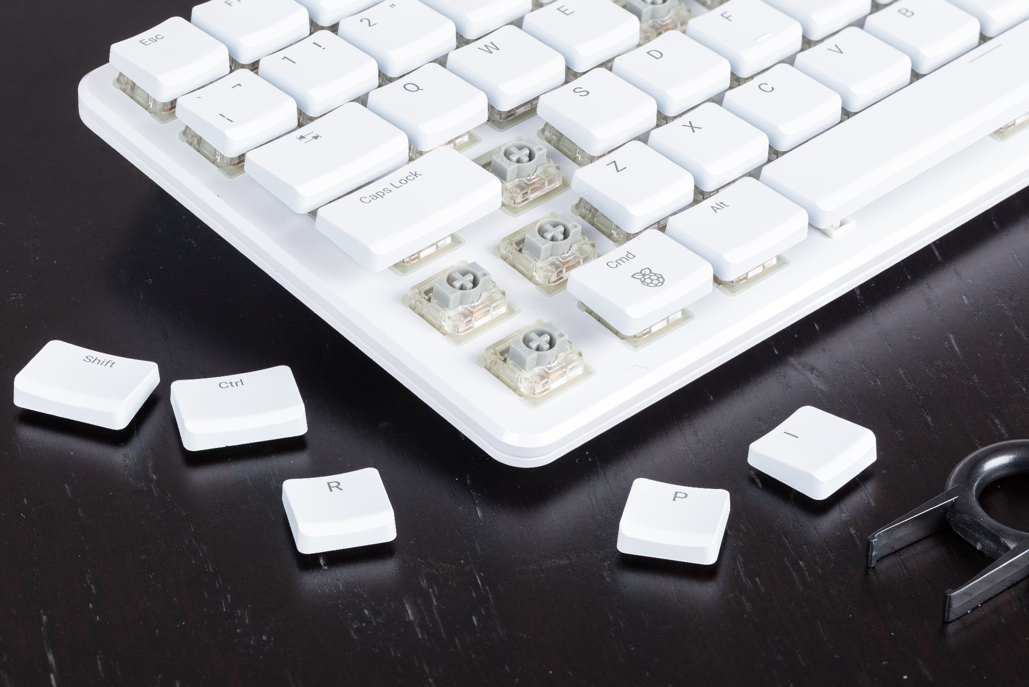 Raspberry Pi 500+ puts the Pi, 16GB of RAM, and a real SSD in a mechanical keyboard