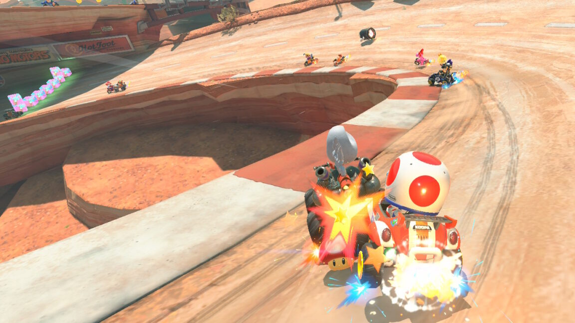 Mario Kart Worldreview: Getting there is half the game