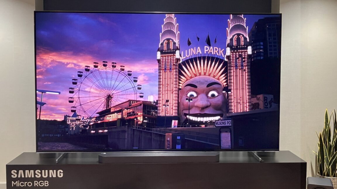 Samsung’s Micro RGB TV isn’t real Micro LED—but it’s so good you may not even care