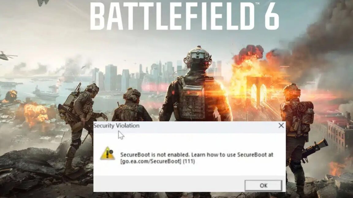 Battlefield 6dev apologizes for requiring Secure Boot to power anti-cheat tools