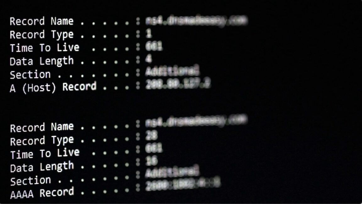Hackers exploit a blind spot by hiding malware inside DNS records