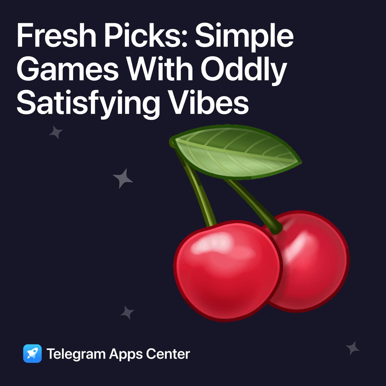 🍒 Fresh Picks: Simple Games With Oddly Satisfying Vibes