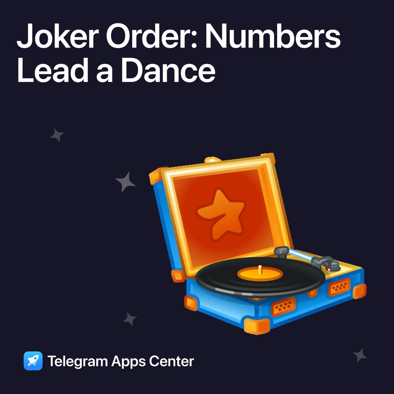 [Joker Order ](https://t.me/tapps_bot/center?startapp=app_jokerorder-title817)— 